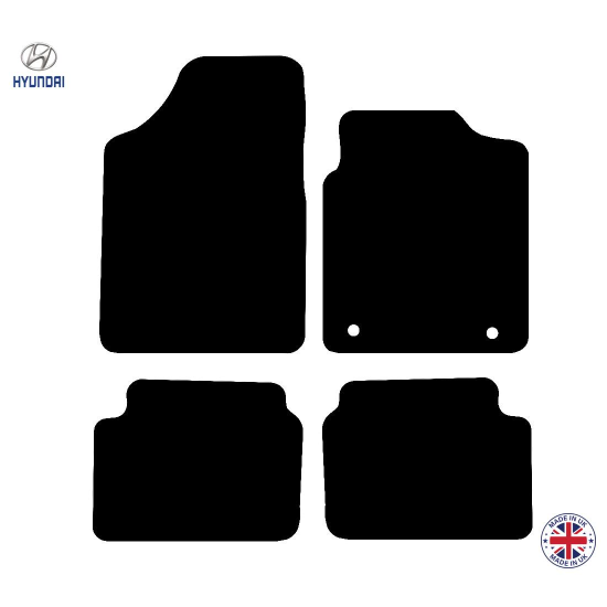 Hyundai i10 2007-2009 Car Floor Mat Set