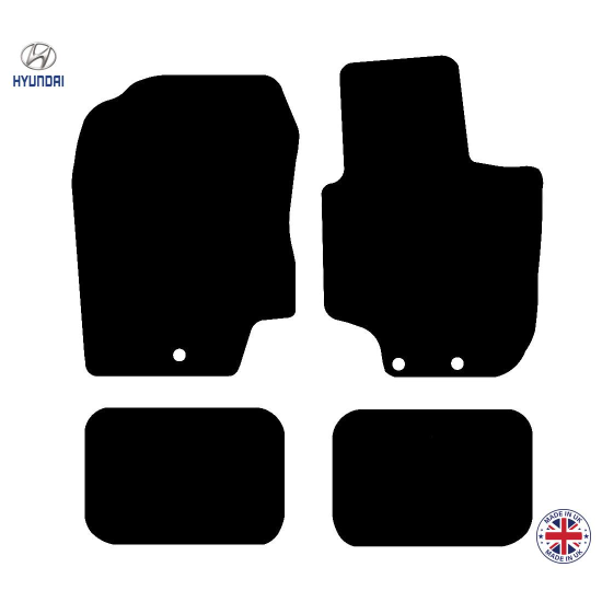 Hyundai i20 2008-2009 Car Floor Mat Set