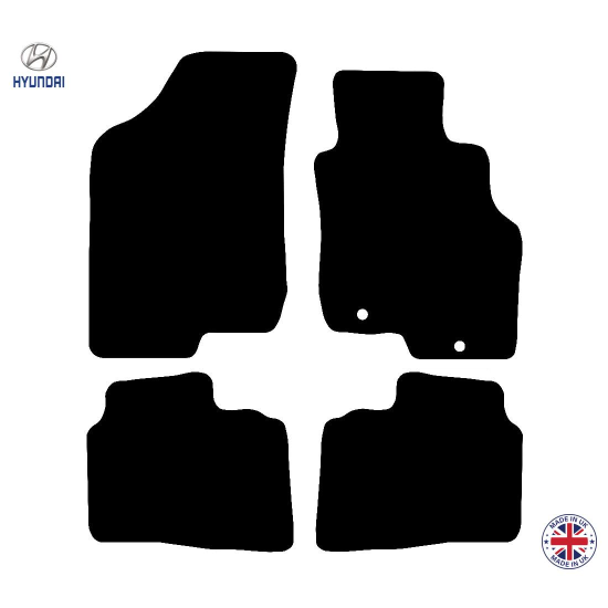 Hyundai i30 2007-2009 Car Floor Mat Set
