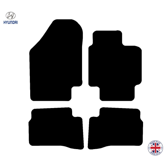 Hyundai Accent 2000-2006 Car Floor Mat Set