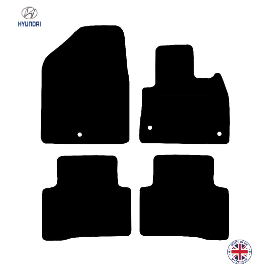 Hyundai Santa Fe 5 Seat 2012-2019 Car Floor Mat Set