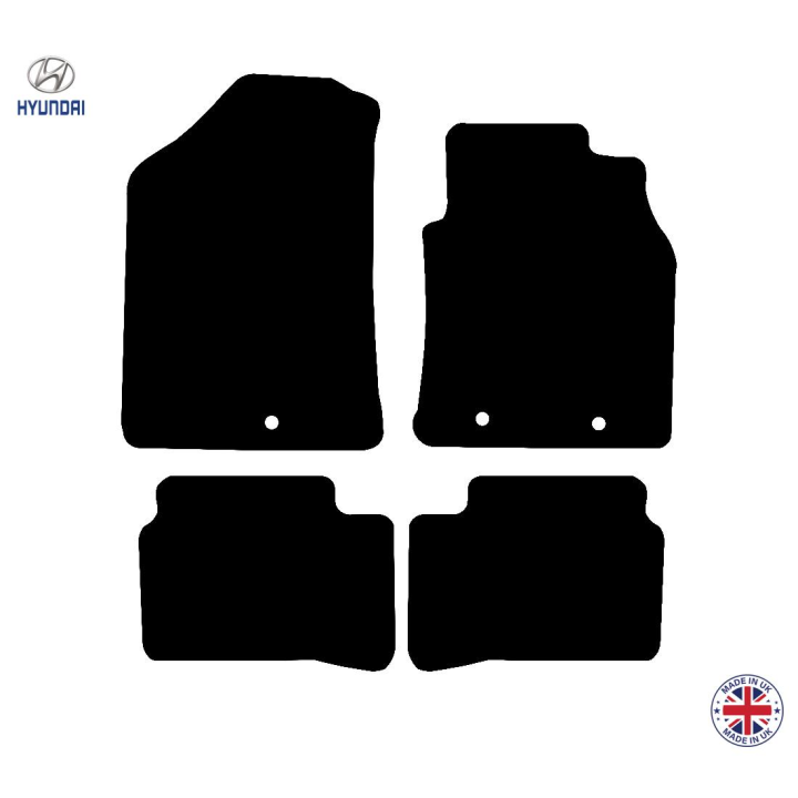 Hyundai i10 Precision Car Mats Tailored Accessories for UK Models