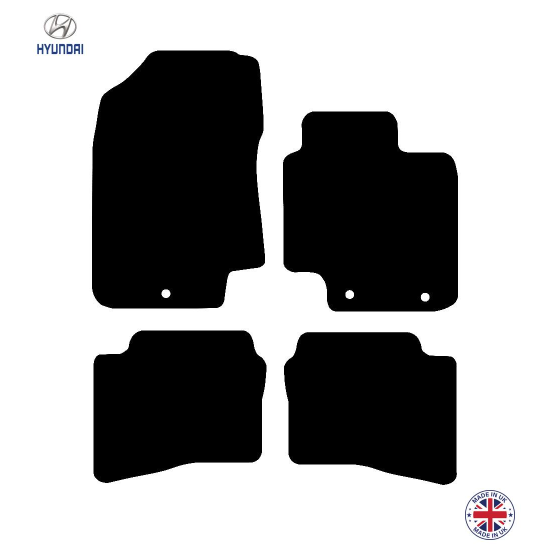 Hyundai i20 2009-2014 Car Floor Mat Set