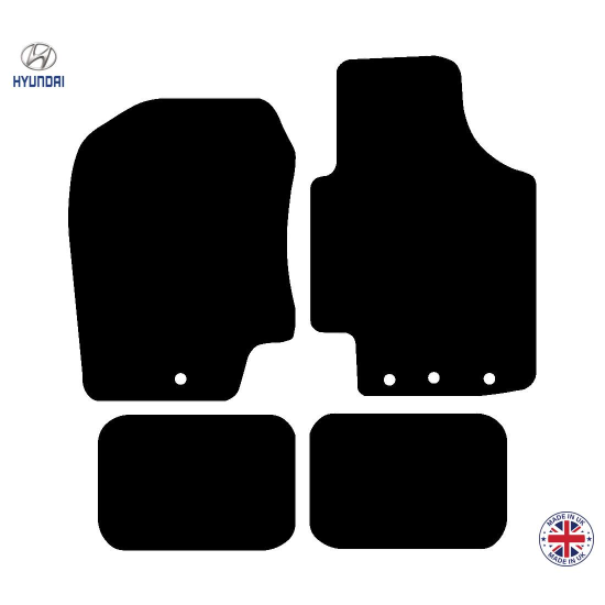 Hyundai i20 Alternative 2009-2014 Car Floor Mat Set