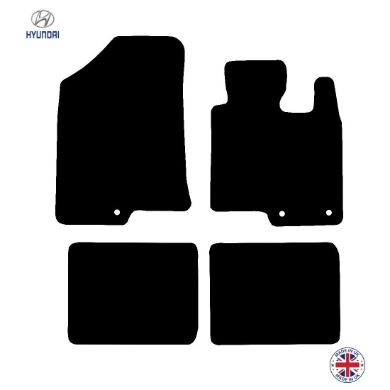 Hyundai i40 2011-2024 Car Floor Mat Set