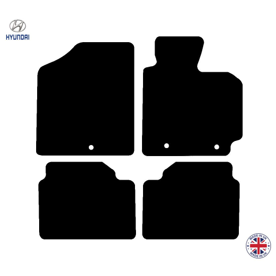 Hyundai Veloster 2011-2018 Car Floor Mat Set
