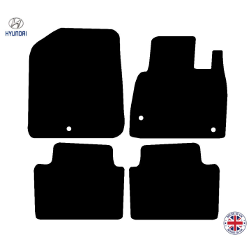 Hyundai Santa Fe 5 Seater Auto 2012-2019 Car Floor Mat Set