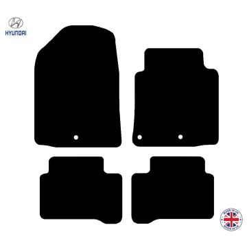 Hyundai Ioniq Hybrid 2016-2020 Car Floor Mat Set