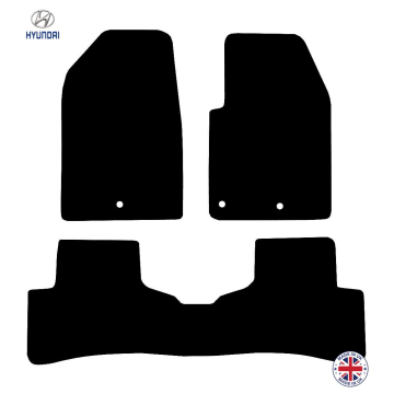 Hyundai Ioniq Taxi Version 2016-2020 Car Floor Mat Set