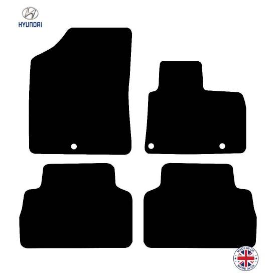 Hyundai Santa Fe PHEV 5 Seat 2021-2024 Car Floor Mat Set