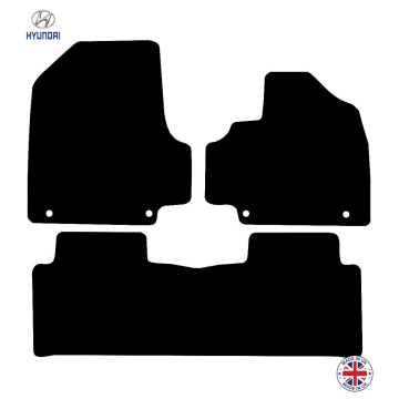 Hyundai Ioniq 5 Fixed Centre Console 2020-2024 Car Floor Mat Set