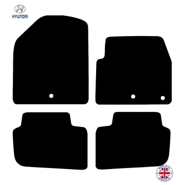 Hyundai Ioniq Full Electric 2020-2024 Car Floor Mat Set