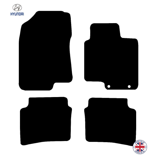 Hyundai i20 MHEV 2020-2024 Car Floor Mat Set