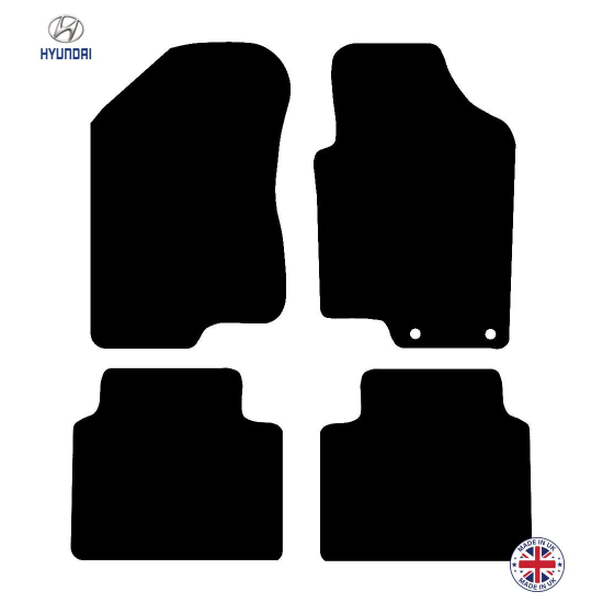 Hyundai Sonata 2 Clip 2005-2010 Car Floor Mat Set
