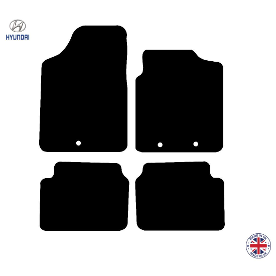Hyundai i10 2009-2014 Car Floor Mat Set
