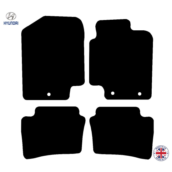 Hyundai i20 2010-2014 Car Floor Mat Set