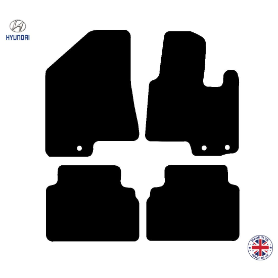 Hyundai iX35 2010-2024 Car Floor Mat Set