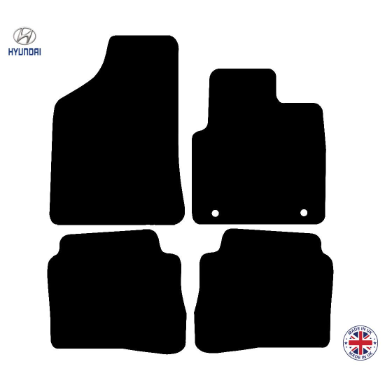 Hyundai Santa Fe 5 Seat 2006-2009 Car Floor Mat Set